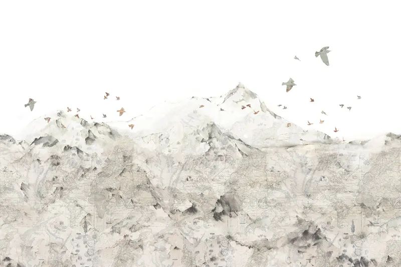 Fototapeta Paper Mountains Rebel Walls (5)