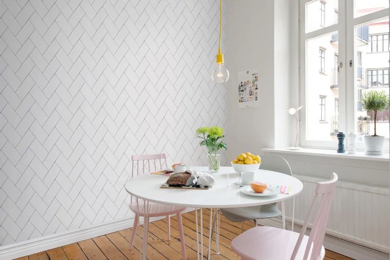Fototapeta Fishbone Tiles Rebel Walls (2)