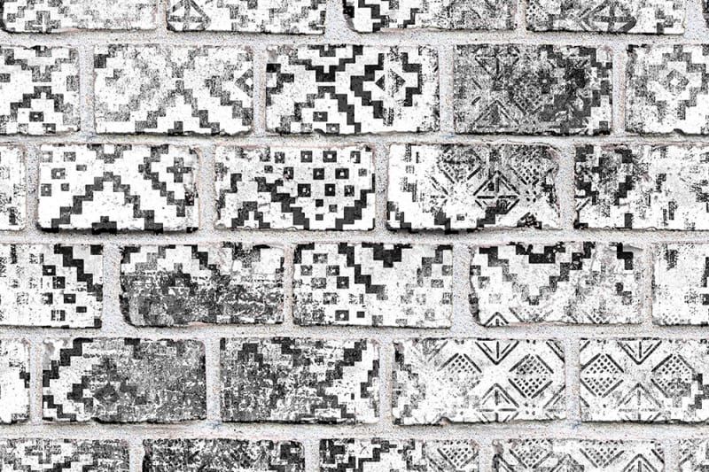 Fototapeta Decorated Bricks Rebel Walls (2)