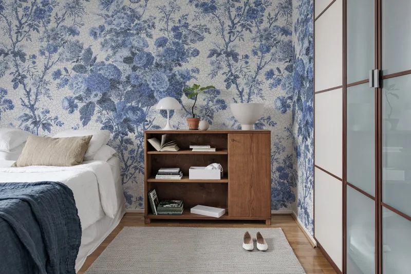 Fototapeta Porcelain Blue Rebel Walls (4)