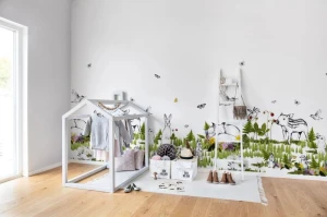 Fototapeta The Rabbit's Playground Rebel Walls R14551