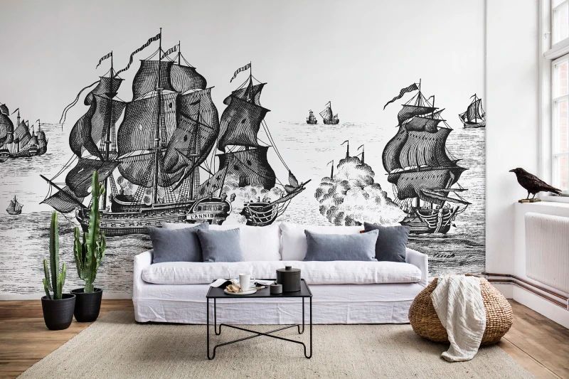 Fototapeta High Seas Black Rebel Walls (5)