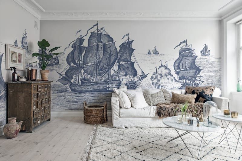 Fototapeta High Seas Henderson Blue Rebel Walls (3)