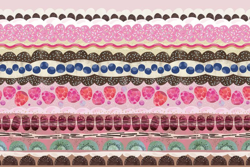 Fototapeta Sugar Stripes Rebel Walls (2)