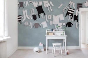 Fototapeta Laundry Day Blue Rebel Walls R14442
