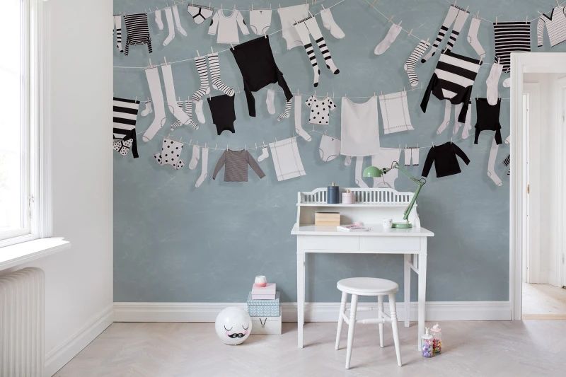 Fototapeta Laundry Day Blue Rebel Walls (2)