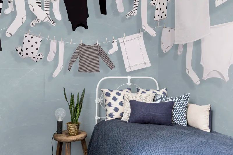 Fototapeta Laundry Day Blue Rebel Walls (3)