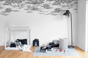 Fototapeta Cotton Skies Black Rebel Walls R14511