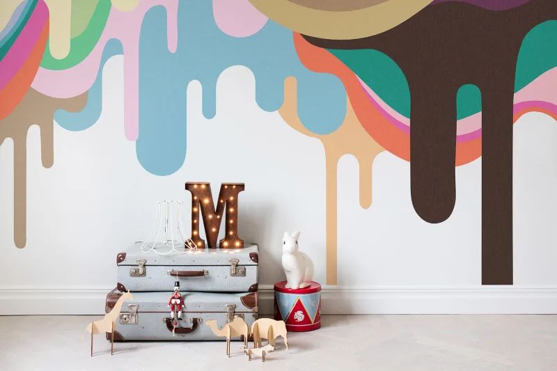 Fototapeta Dripping Ice Cream Rebel Walls (1)