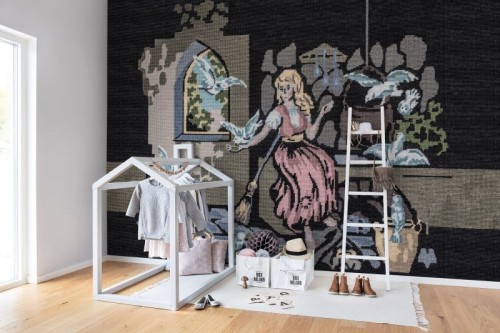 Fototapeta By the Fireplace Rebel Walls R14641