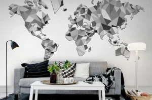 Fototapeta Triangle Land Graphic Rebel Walls R13892