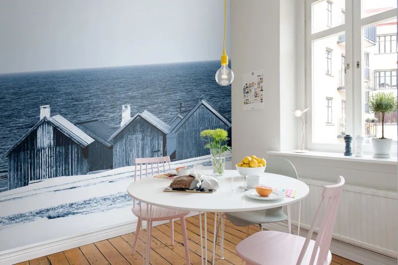 Fototapeta Boathouse Blues Rebel Walls (2)