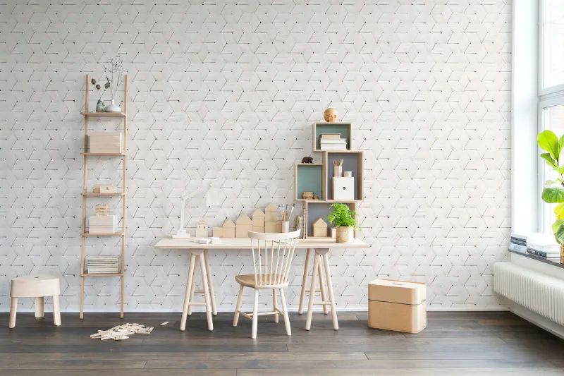 Fototapeta Birch Bark Braids White Rebel Walls (4)
