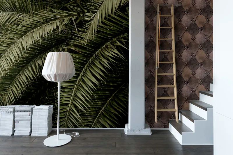 Fototapeta Leather Rhombs Vintage Rebel Walls (2)