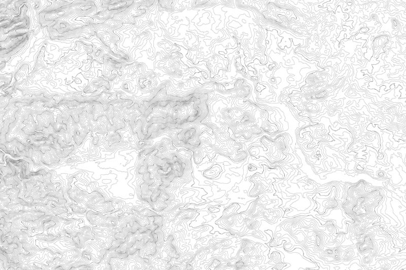 Fototapeta Elevation Lines White Rebel Walls (2)
