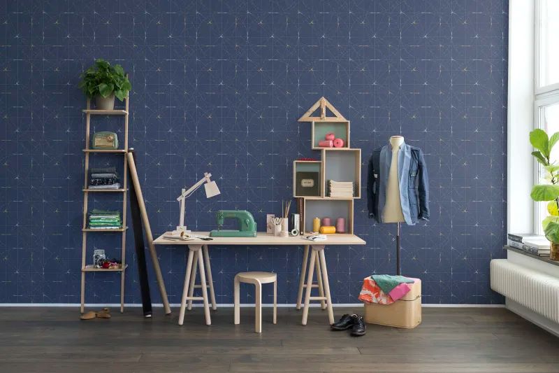 Fototapeta Perfect Fit Royal Blue Rebel Walls (2)