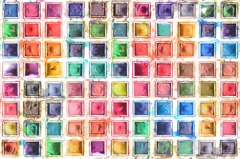 Fototapeta Rainbow Palette Rebel Walls (2)
