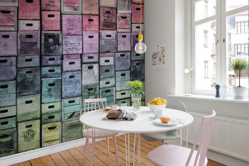 Fototapeta  Color Boxes Rebel Walls (1)