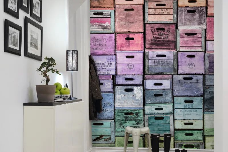 Fototapeta  Color Boxes Rebel Walls (3)