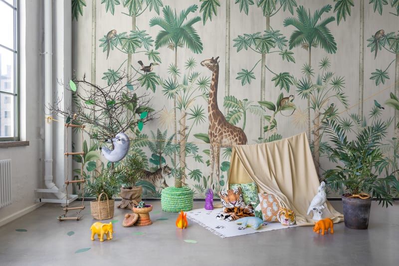 Fototapeta Giraffe's Stroll Rebel Walls (3)