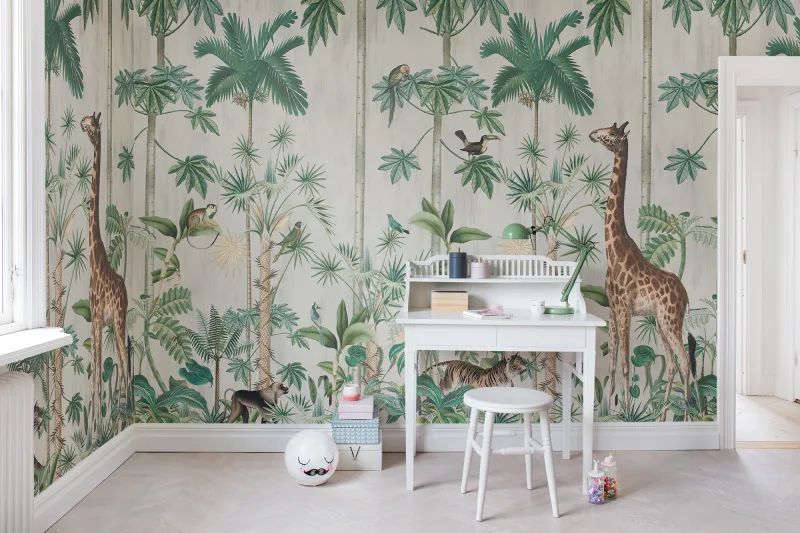 Fototapeta Giraffe's Stroll Rebel Walls (5)