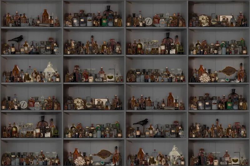 Fototapeta Cabinet of Curios Night Rebel Walls (1)