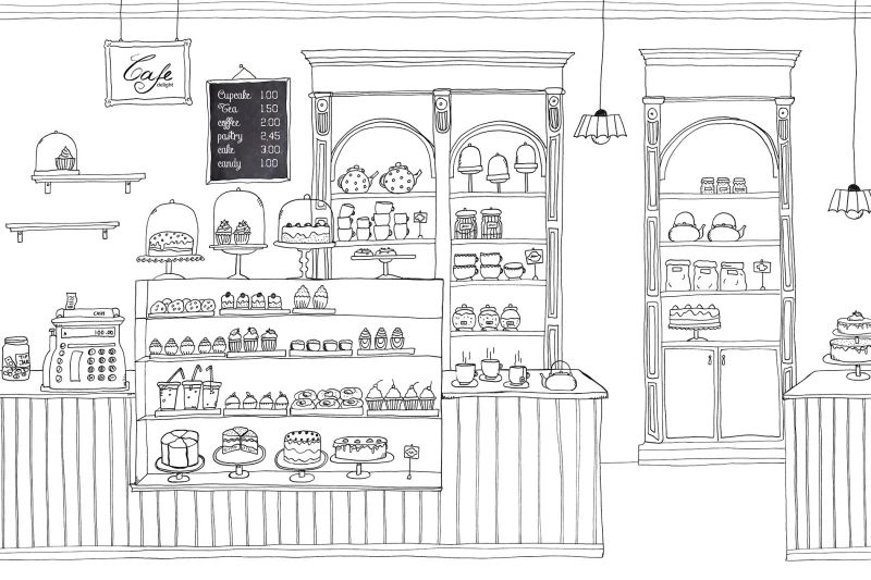 Fototapeta Le Petit Patisserie Rebel Walls (2)