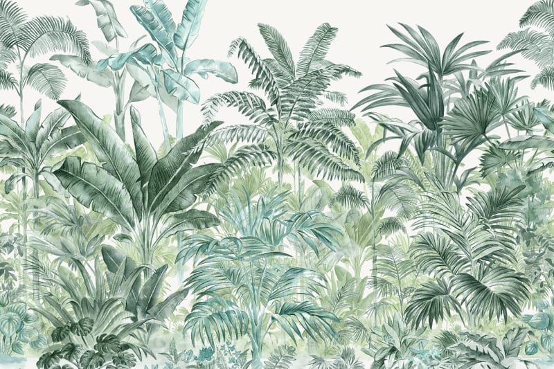 Fototapeta Pride Palms Emerald Rebel Walls (1)