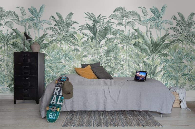 Fototapeta Pride Palms Emerald Rebel Walls (3)