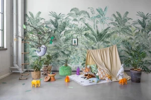 Fototapeta Pride Palms Emerald Rebel Walls R15902