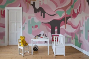 Fototapeta Dripping Rainbow Marshmallow Rebel Walls R16943