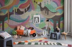 Fototapeta Dripping Rainbow Rebel Walls R16941