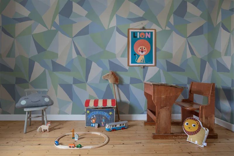 Fototapeta Retro Geometry Ice Rebel Walls (3)