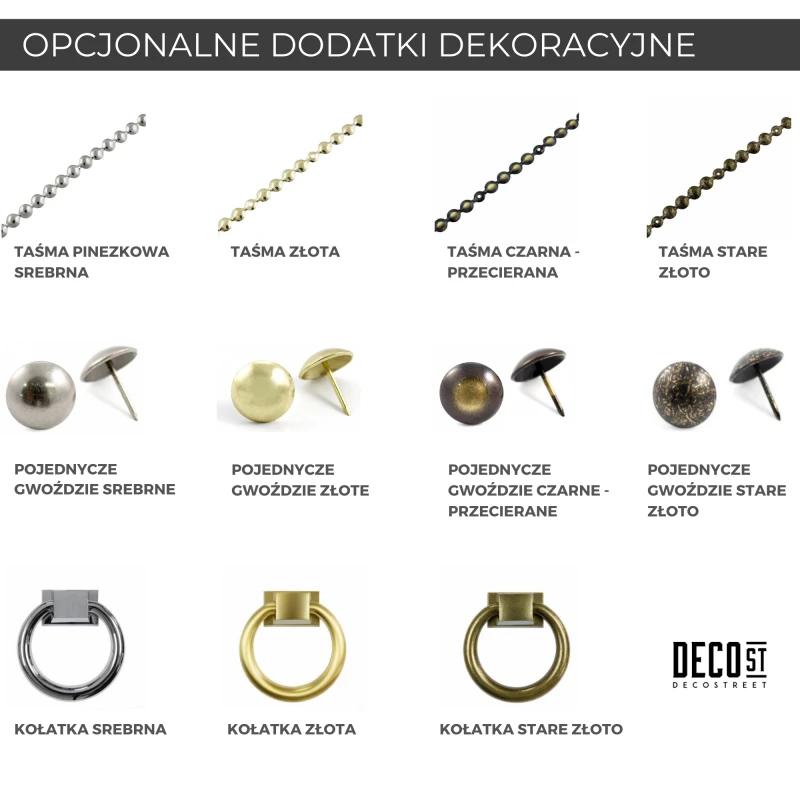 opcjonalne dodatki