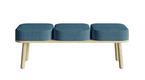 Siedzisko Nord potrójne 125 cm