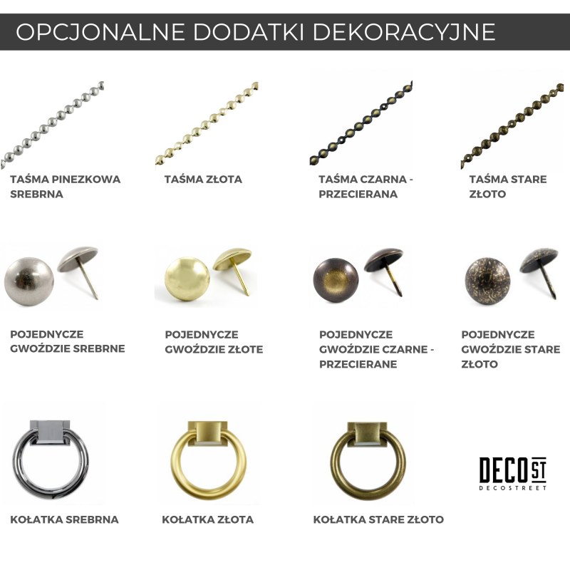 opcjonalne dodatki