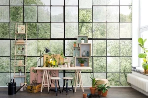Fototapeta Factory Window Rebel Walls R14381