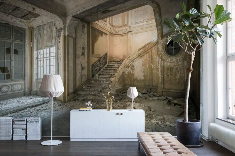 Fototapeta Raw Chateau Rebel Walls (3)