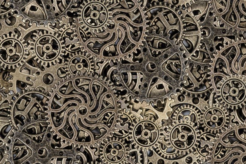 Fototapeta Steampunk Mechanics Rebel Walls (3)