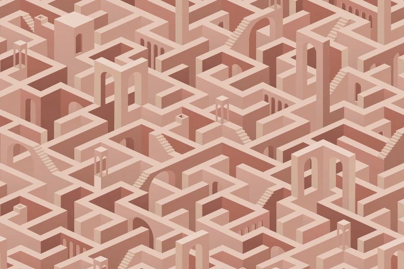 Fototapeta Metropolis Maze Rebel Walls (1)