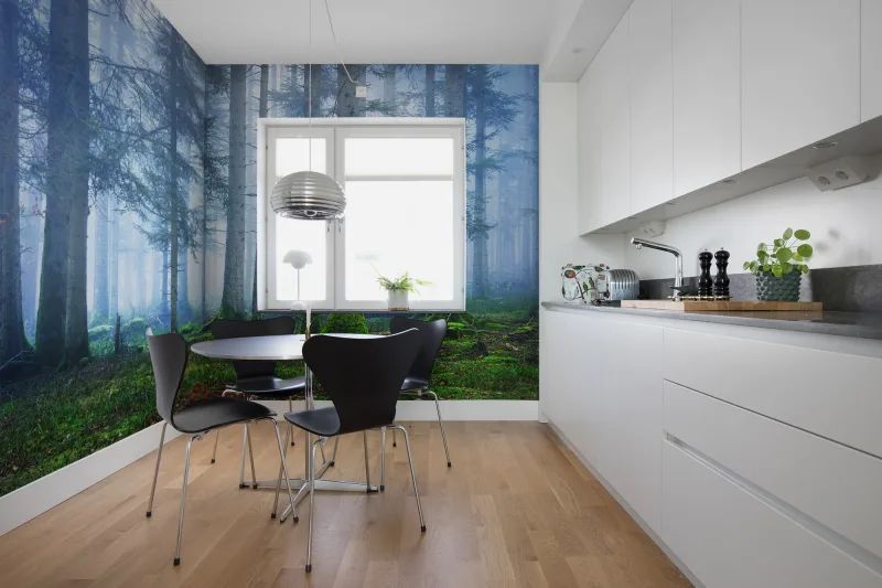 Fototapeta Blue Forest Rebel Walls (1)