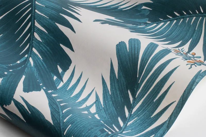 Tapeta Palm Spring Teal Rebel Walls (2)