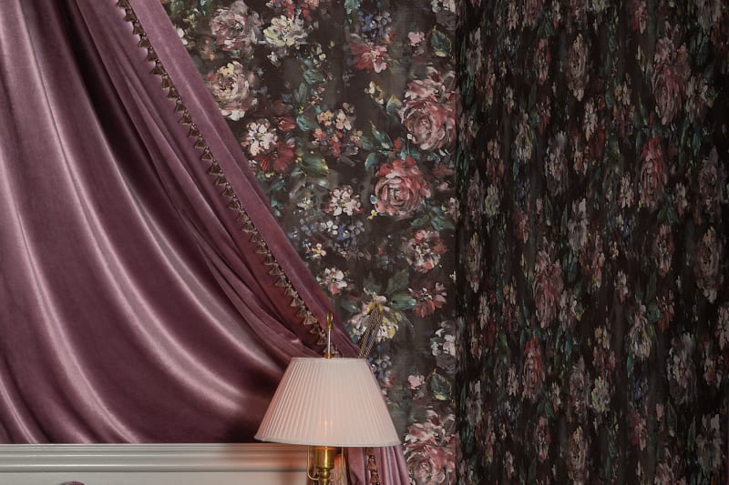 Tapeta Jardin Red Velvet Rebel Walls (1)