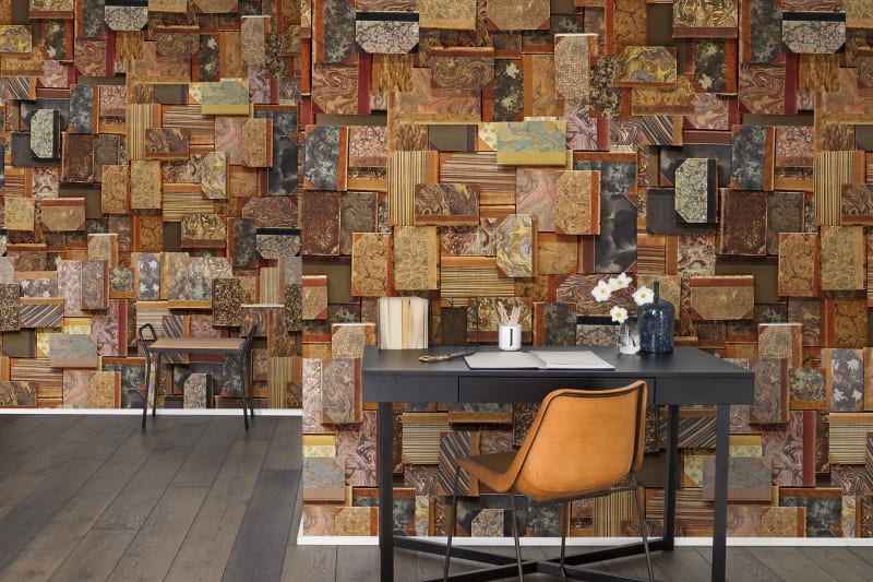 Fototapeta Vintage Books cover Rebel Walls (3)