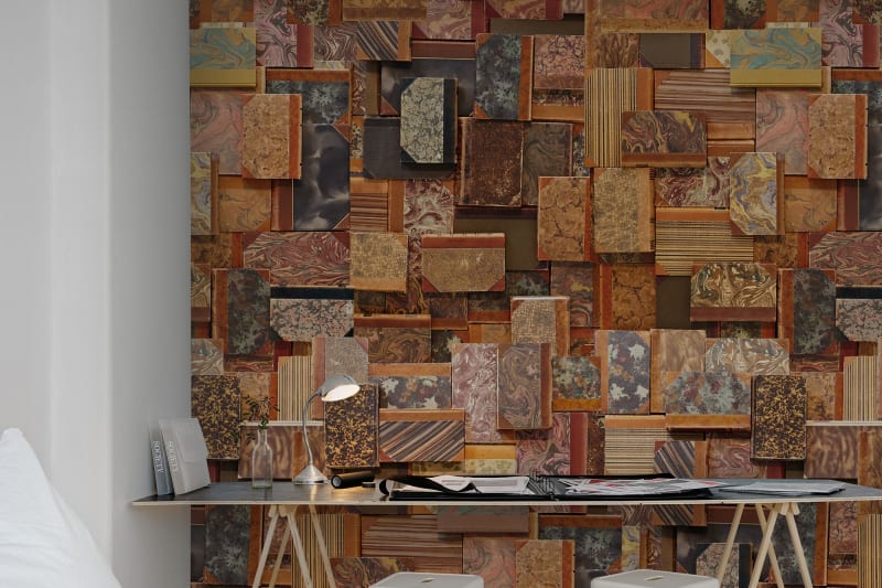 Fototapeta Vintage Books cover Rebel Walls (2)