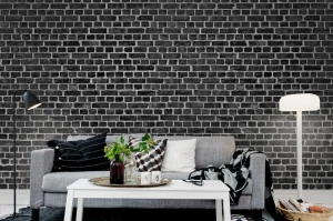 Fototapeta Brick wall Black Rebel Walls R10962