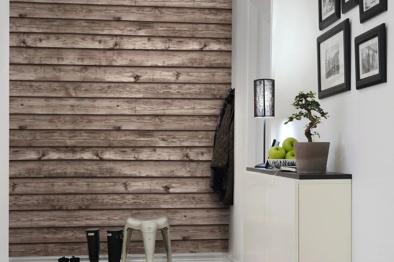 Fototapeta Horizontal Boards brown Rebel Walls (4)