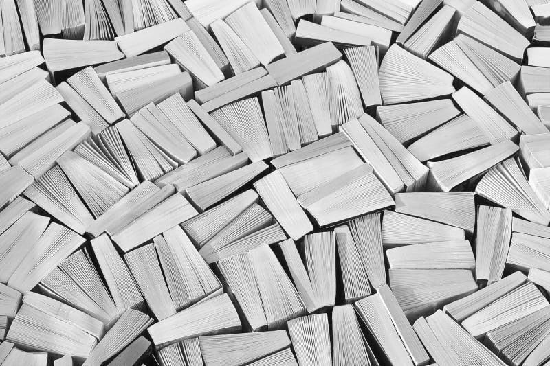 Fototapeta Books white Rebel Walls (3)