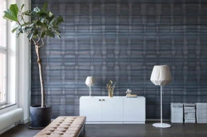 Fototapeta Watery Wall midnight blue Rebel Walls R11031