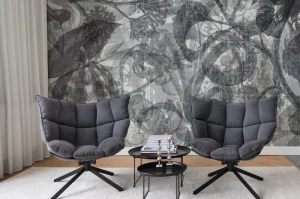Fototapeta Jelly Belly Plants black & white Rebel Walls R12023